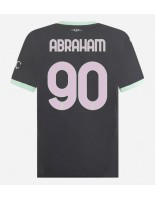 AC Milan Tammy Abraham #90 Kolmaspaita 2024-25 Lyhythihainen